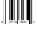 Barcode Image for UPC code 029100004329