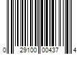 Barcode Image for UPC code 029100004374