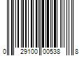 Barcode Image for UPC code 029100005388