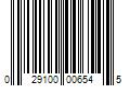 Barcode Image for UPC code 029100006545