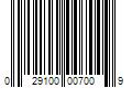 Barcode Image for UPC code 029100007009