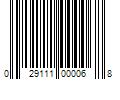 Barcode Image for UPC code 029111000068