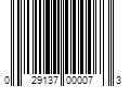 Barcode Image for UPC code 029137000073