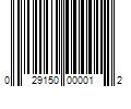 Barcode Image for UPC code 029150000012