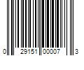 Barcode Image for UPC code 029151000073