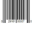 Barcode Image for UPC code 029161000070