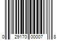 Barcode Image for UPC code 029170000078