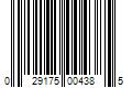 Barcode Image for UPC code 029175004385