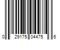 Barcode Image for UPC code 029175044756