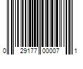 Barcode Image for UPC code 029177000071