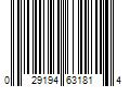 Barcode Image for UPC code 029194631814