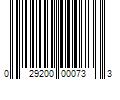 Barcode Image for UPC code 029200000733