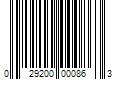 Barcode Image for UPC code 029200000863