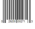 Barcode Image for UPC code 029200002713