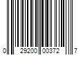 Barcode Image for UPC code 029200003727