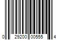 Barcode Image for UPC code 029200005554