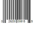 Barcode Image for UPC code 029200006155