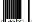 Barcode Image for UPC code 029200006773