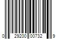 Barcode Image for UPC code 029200007329