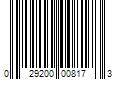 Barcode Image for UPC code 029200008173