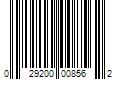 Barcode Image for UPC code 029200008562