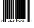 Barcode Image for UPC code 029224000061