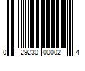 Barcode Image for UPC code 029230000024