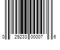 Barcode Image for UPC code 029233000076