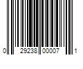 Barcode Image for UPC code 029238000071