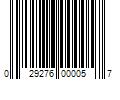 Barcode Image for UPC code 029276000057