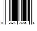 Barcode Image for UPC code 029277000056