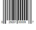 Barcode Image for UPC code 029281000097