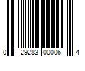 Barcode Image for UPC code 029283000064