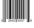 Barcode Image for UPC code 029302000075