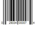 Barcode Image for UPC code 029334000074