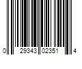 Barcode Image for UPC code 029343023514