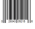 Barcode Image for UPC code 029343052156