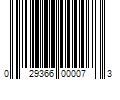 Barcode Image for UPC code 029366000073