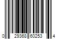 Barcode Image for UPC code 029368602534