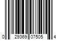 Barcode Image for UPC code 029369075054