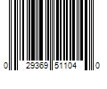 Barcode Image for UPC code 029369511040