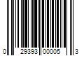 Barcode Image for UPC code 029393000053