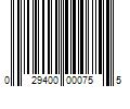 Barcode Image for UPC code 029400000755