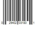 Barcode Image for UPC code 029402031801