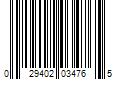 Barcode Image for UPC code 029402034765