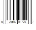 Barcode Image for UPC code 029402037797