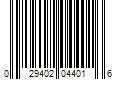 Barcode Image for UPC code 029402044016