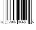 Barcode Image for UPC code 029402044795