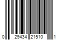 Barcode Image for UPC code 029434215101