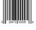 Barcode Image for UPC code 029473000058